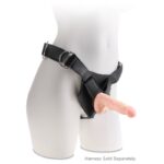 3D Dildo Triple Densidad con Testículos Plus 5 Natural