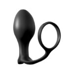 Anal Fantasy Collection  Ass-Gasm Cockring Advanced Plug – Color Negro