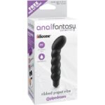 Anal Fantasy Collection  Ribbed P-Spot Vibe – Color Negro