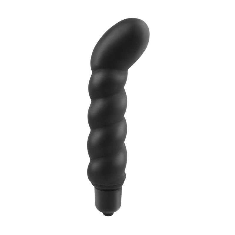 Anal Fantasy Collection  Ribbed P-Spot Vibe – Color Negro