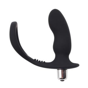 Anillo para el Pene con Plug Anal Negro 7 Baile Plug Anal Color Púrpura - Erotiks | Tienda erótica online