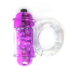Anillo para el Pene con Vibración Rosa