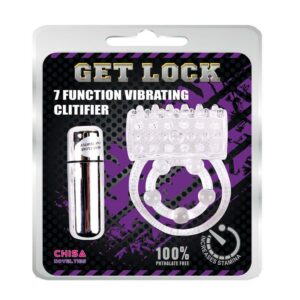 Anillo Vibrador para el Pene Clear Transparente 3 Anillos para el Pene Ajustable - Erotiks | Tienda erótica online