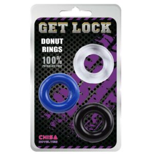 Anillos para el Pene Donut Rings 7 Kamber Plug Anal Vibración y Waving 360º y Estimulador Testículos - Erotiks | Tienda erótica online