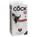 Arnés Ajustable con Dildo 9 Bronceado