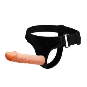 Arnés con Dildo 18,8 cm 9 Arnés con Dildo Hueco Jessica 18 cm - Erotiks | Tienda erótica online