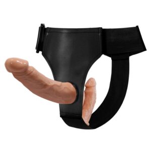 Arnés con Dildo Doble Realista 16 - Erotiks | Tienda erótica online