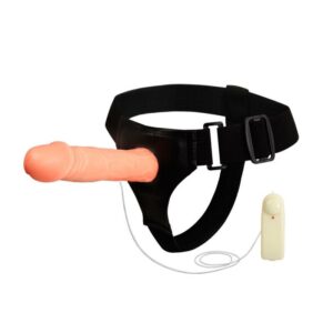 Arnés con Dildo Hueco Jessica 18 cm 10 King Cock Pene de 5 - Bronceado - Erotiks | Tienda erótica online