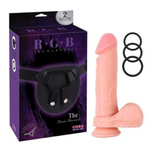Arnés con Dildo Kyle Korver 21 cm Natural 8 Arnés con Dildo Hueco Mens Pants Vibrador - Erotiks | Tienda erótica online