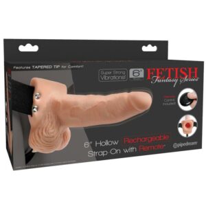 Arnes Elastico con Dilco Hueco 6 10 Funciones Control Remoto USB 5 Arnés con Dildo Hueco Jessica 18 cm - Erotiks | Tienda erótica online
