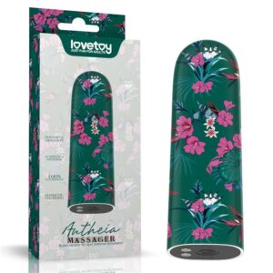 Bala Vibradora Antheia 5 Fingyhop Bala Vibradora con Conejito Silicona Rosa - Erotiks | Tienda erótica online