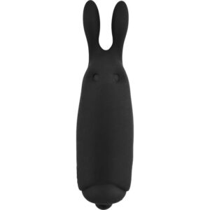 Bala Vibradora Lastic Pocket Negro Silicona 8.5 x 2.3 cm