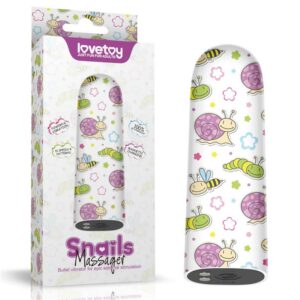 Bala Vibradora Snails 8 Bala Vibradora Hi-Basic 5.8 x 1.8 cm Plata - Erotiks | Tienda erótica online