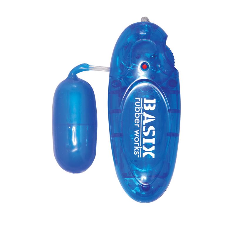 Basix Rubber Works  Jelly Egg – Color Azul