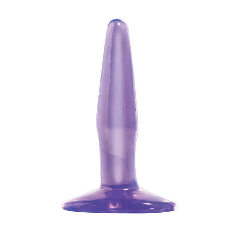 Basix Rubber Works  Mini Butt Plug – Color Púrpura