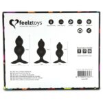 Bibi Twin Set 3 Plug Anales Negro