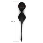 Bolas Kegel con Peso iWhizz Luna Negro