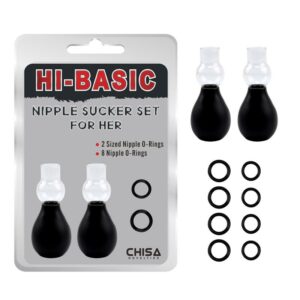 Bombas para Pezones Set for Her 4 Estimulador Caress Vibración y Rotación Light blue - Erotiks | Tienda erótica online