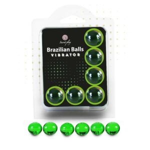 Brazilian Balls Set 6 Efecto Vibración 4 Set 2 Brazilian Balls Aroma Fresa y Chocolate - Erotiks | Tienda erótica online