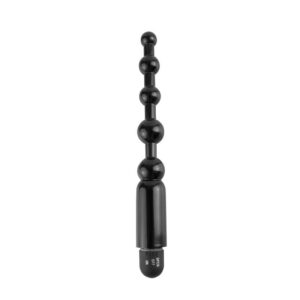 Cadena Anal Power Beads para Principiantes - Color Negro 10 Baile Plug Anal Color Púrpura - Erotiks | Tienda erótica online