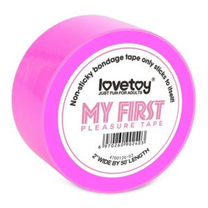 Cinta Bondage No Pegajosa Fucsia 3 Candado y Llaves Plateado - Erotiks | Tienda erótica online