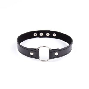 Collar con Aro Ajustable 38,2 cm Negro 10 - Erotiks | Tienda erótica online