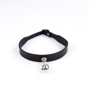 Collar con Cascabel Ajustable 43 cm Negro 12 - Erotiks | Tienda erótica online