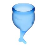 Copas Menstruales Feel Secure Dark Blue Pack de 2