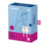 Copas Menstuales Feel Good Transparent Pack of 2