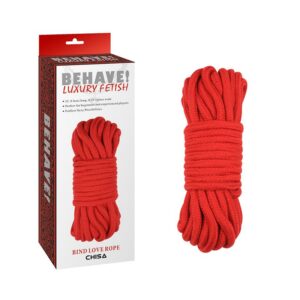 Cuerda Bondage Bing Love 4 Cuerda 7 m Rojo - Erotiks | Tienda erótica online