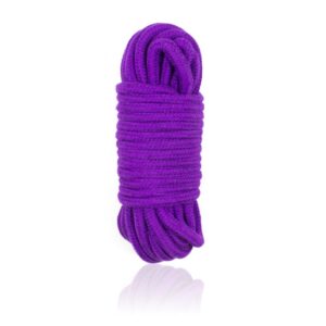 Cuerda de Bondage de Algodón 10 Metros Púrpura 17 - Erotiks | Tienda erótica online