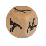 Dado Madera Kamasutra 3×3 cm 1 Unidad