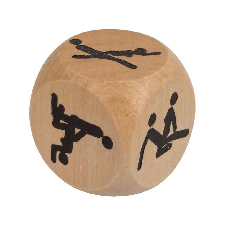 Dado Madera Kamasutra 3×3 cm 1 Unidad
