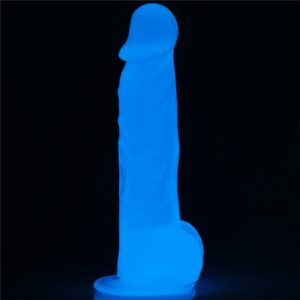 Dildo 8.5 Lumino Luz Azul