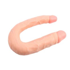 Dildo Doble Her-Her Overlap N3 Natural 10 Estimulador Luna Purpura Silicona 25 cm - Erotiks | Tienda erótica online