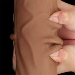Dildo Dual Density Piel Deslizante 12