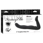 Dildo Manos Libres 20 cm Negro