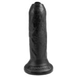 Dildo Realista con Glande Retráctil Color Negro 6