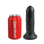 Dildo Realista con Glande Retráctil Color Negro 6