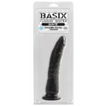 Dildo Slim 17,78 cm con Ventosa – Color Negro