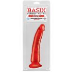 Dildo Slim 17,78 cm con Ventosa – Color Rojo