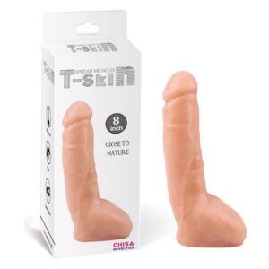 Dildo Spread Me N1 T-Skin 8 Natural 18 - Erotiks | Tienda erótica online