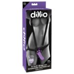 Dillio  Arnés con Dildo de 16,5 cm Color Púrpura
