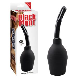 Ducha Anal Booty Cleanse 25.5 cm Negro 3 Toallitas Higiénicas Monodosis con Aloe Ver 100 unidades - Erotiks | Tienda erótica online