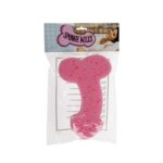 Esponja de Baño Forma de Pene Color Aleatorio 1 Unidad