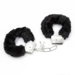Esposas de Metal para Muñecas con Pelo Negro