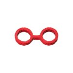 Esposas Japonesas para Bondage Silicona Premium Talla S Rojo