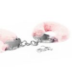 Esposas Metálicas con Pelo Rosa