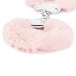 Esposas Metálicas con Pelo Rosa