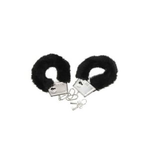 Esposas para Muñecas Forradas de Peluche Negro 8 Esposas de Cuerda para Principiantes Ajustables - Erotiks | Tienda erótica online